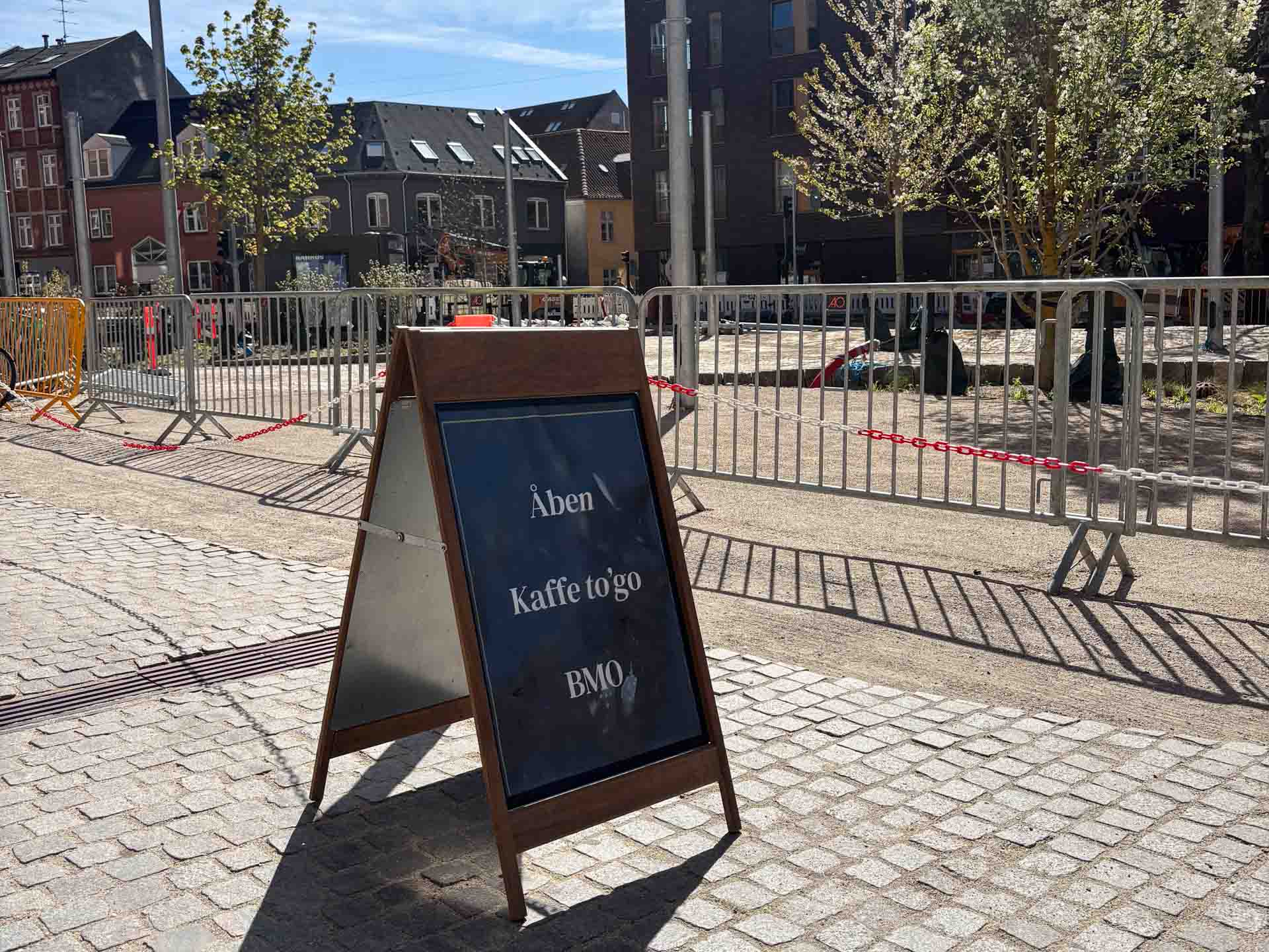 En lille oase på VB Coffee på Vesterbro Torv