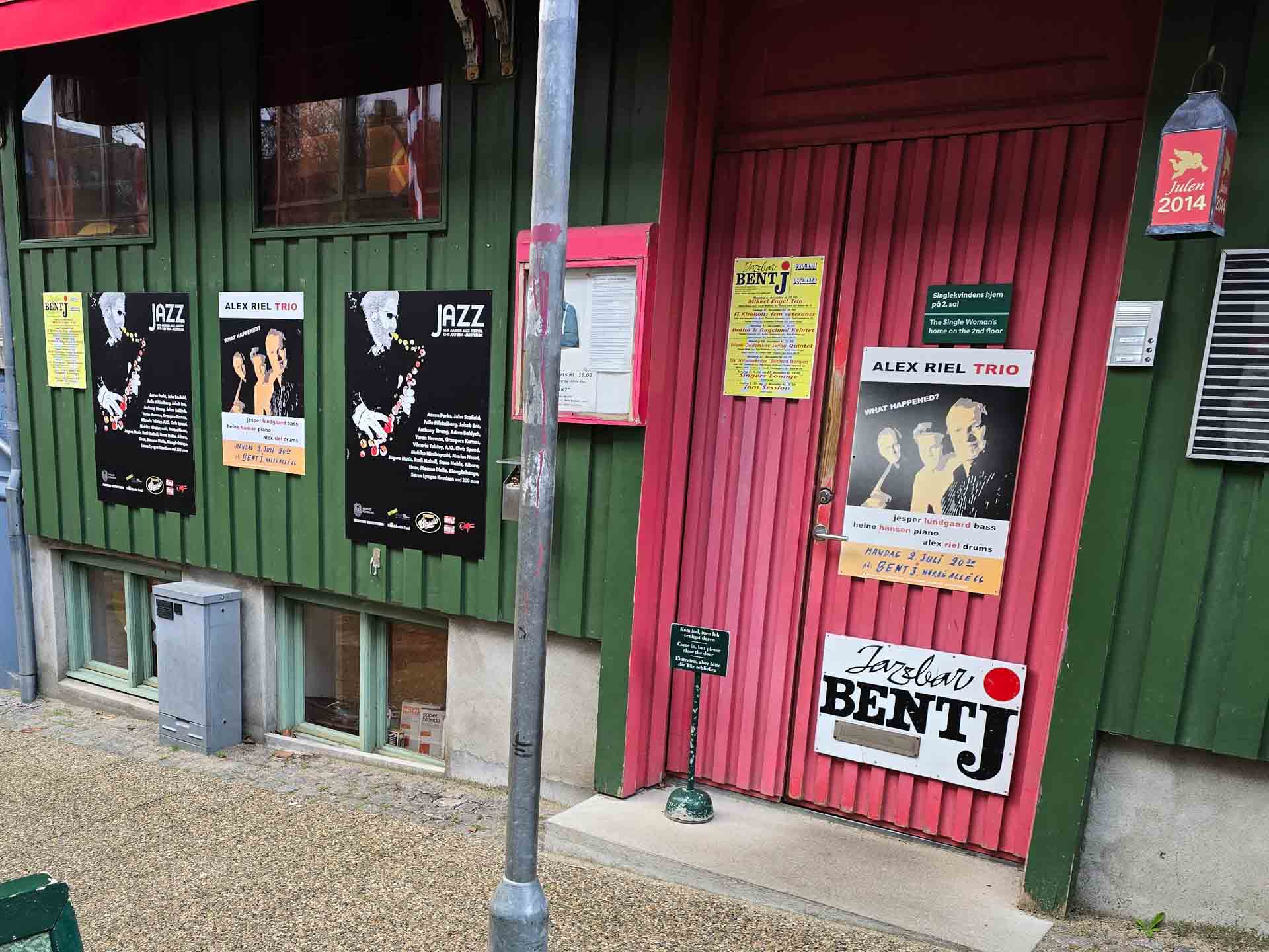 Indgangen til Bent J i den Gamle By i Aarhus