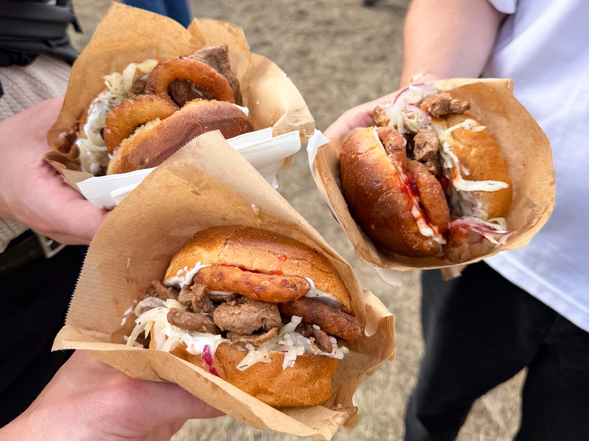 Mikuna Burger på NorthSide