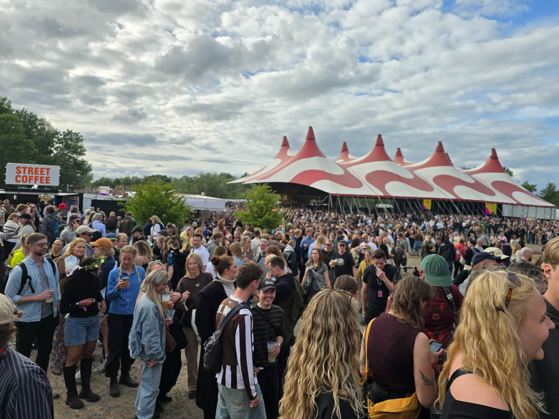 Kø hos Ildhu på NorthSide