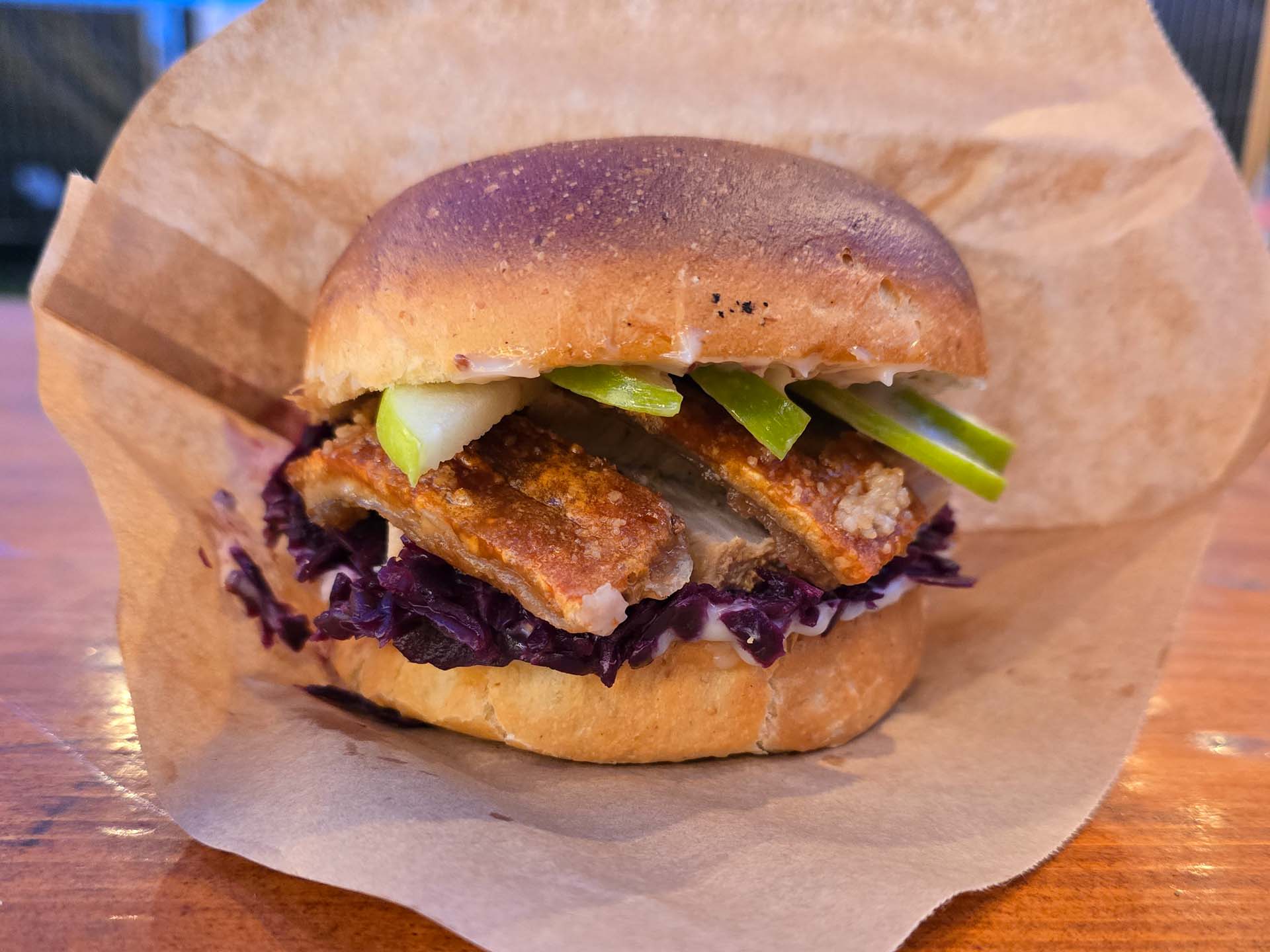 MIB flæskestegssandwichen på NorthSide
