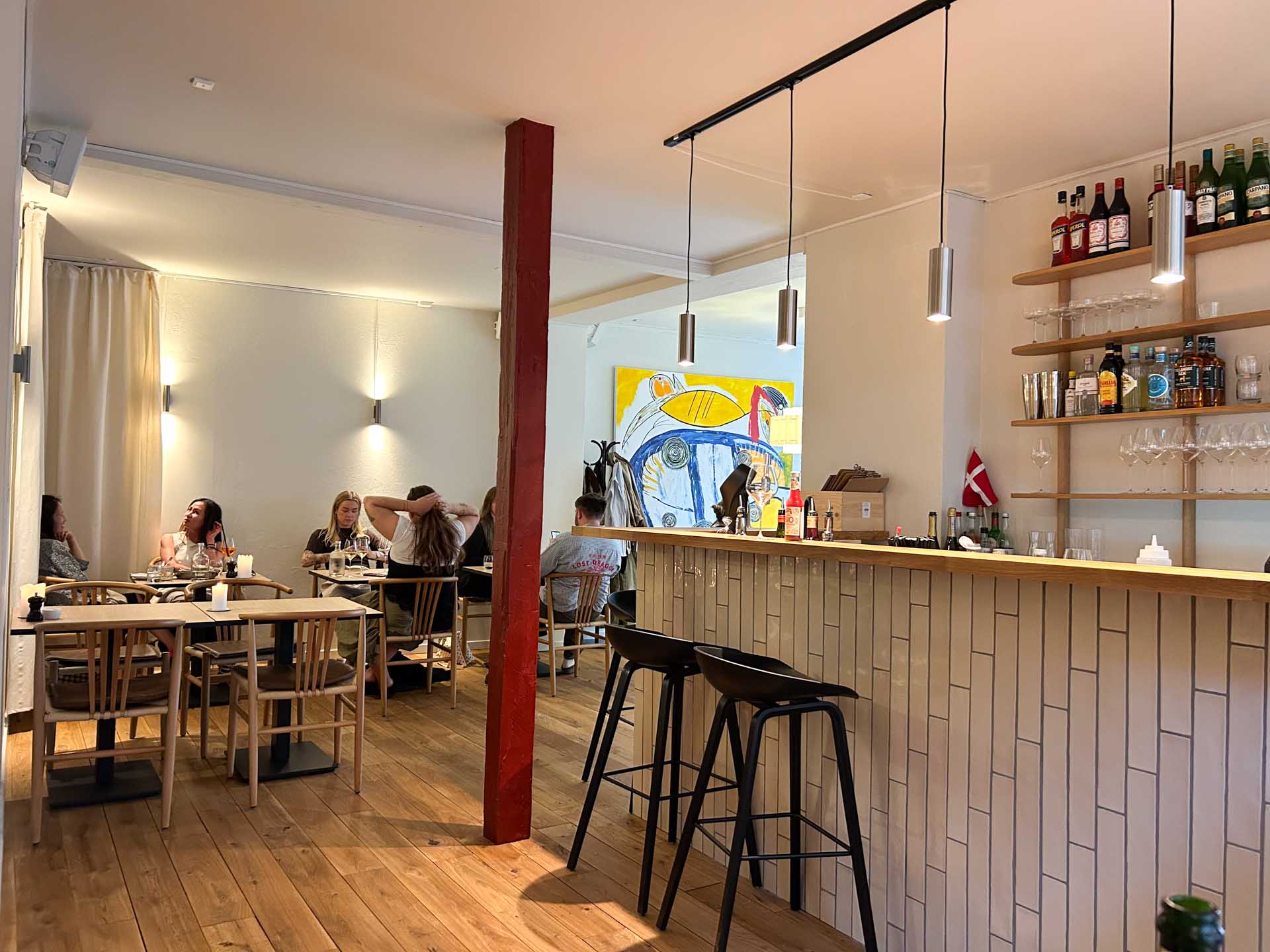 Lokalerne hos Restaurant Ukurant i Mejlgade