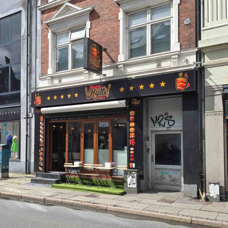 Shawarma Hytte No.1 i Aarhus C