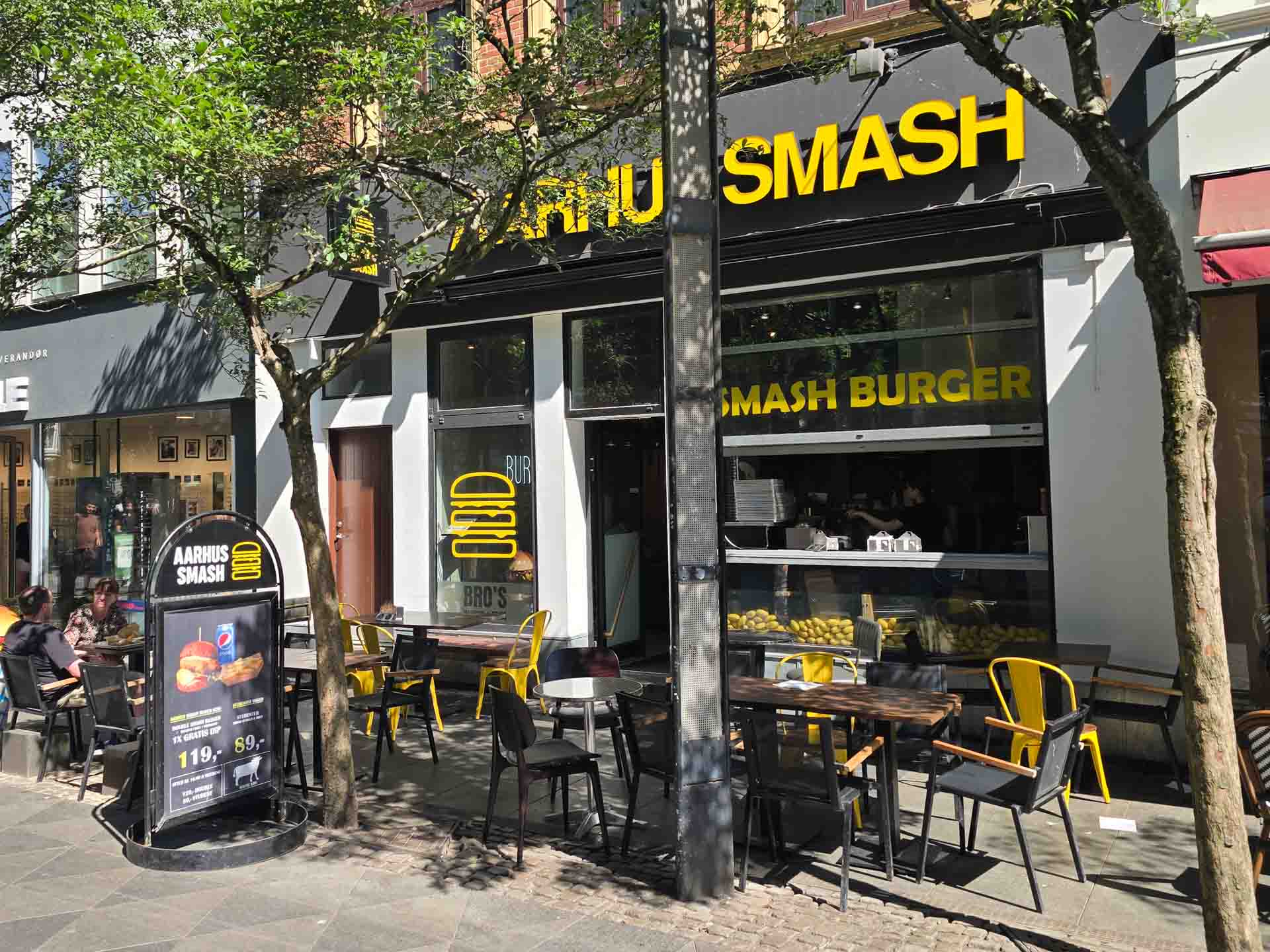 Aarhus Smash set udefra