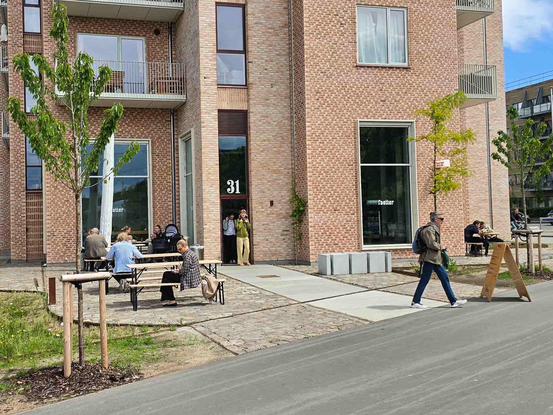 Udeservering hos Faetter på Godsbanen i Aarhus C