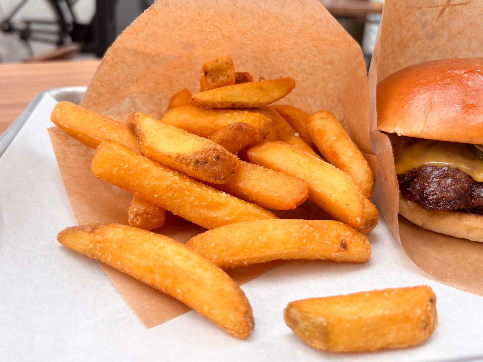 Pomfritter fra Aarhus Smash Burger