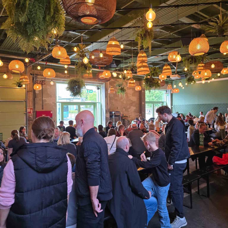 K&oslash; foran boden i Aarhus Street Food