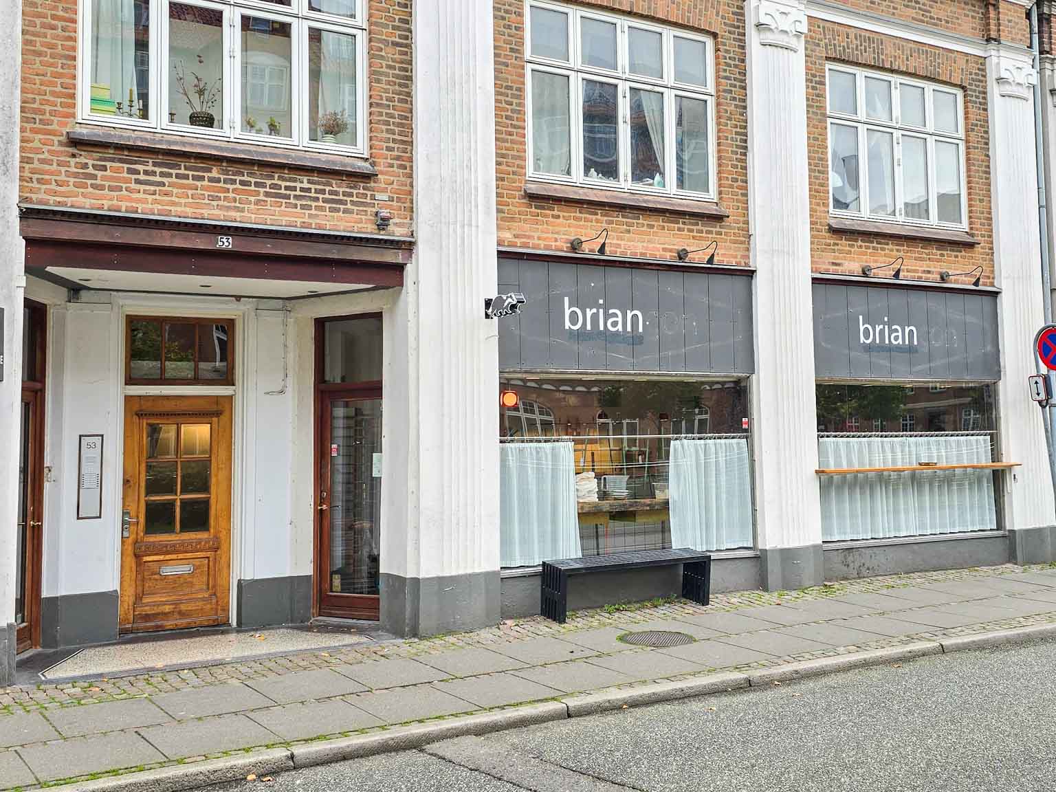 Brian ved åen i Aarhus