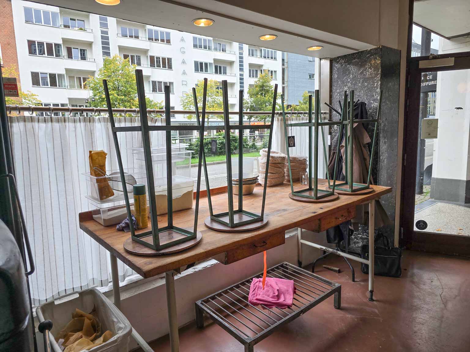 Den gamle bagerbord fra Briancon hos Brian ved åen i Aarhus