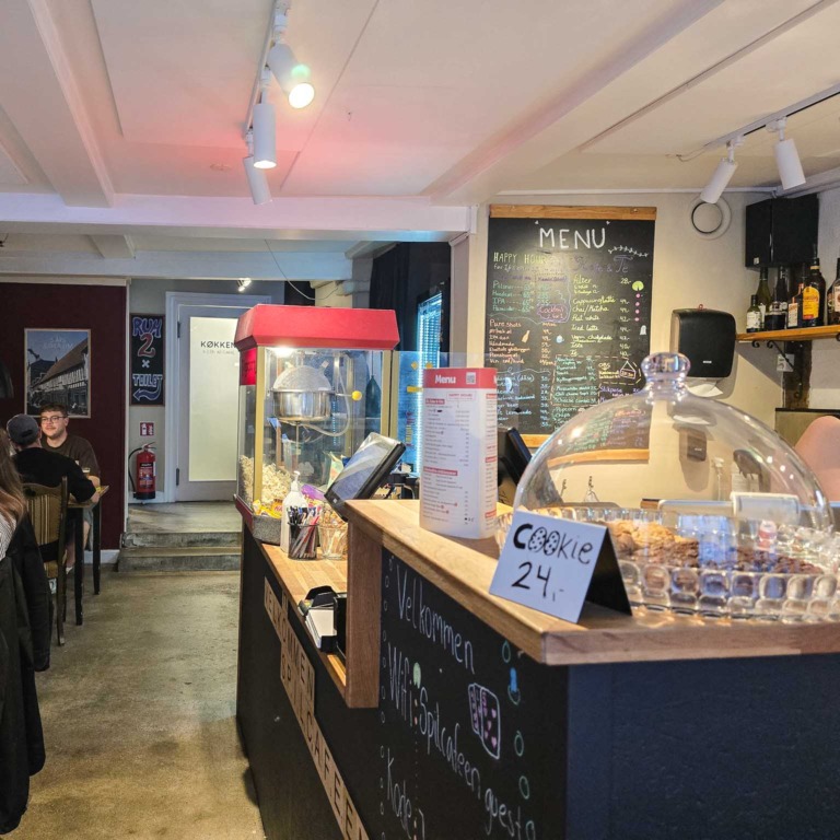 Spilcaféen Aarhus i Vestergade-11