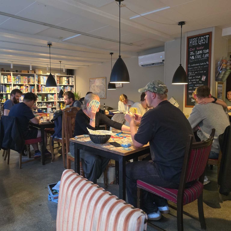 Spilcaféen Aarhus i Vestergade-8